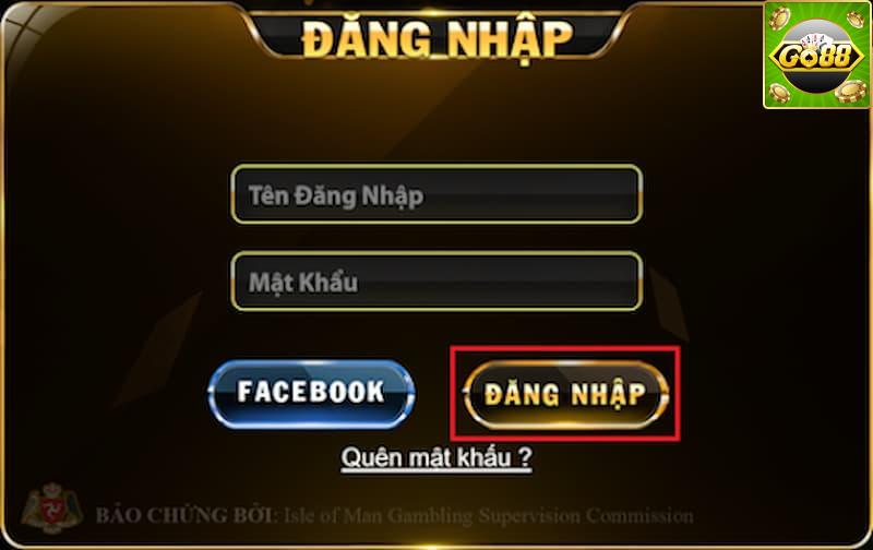 Đăng nhập go88 để nạp tiền